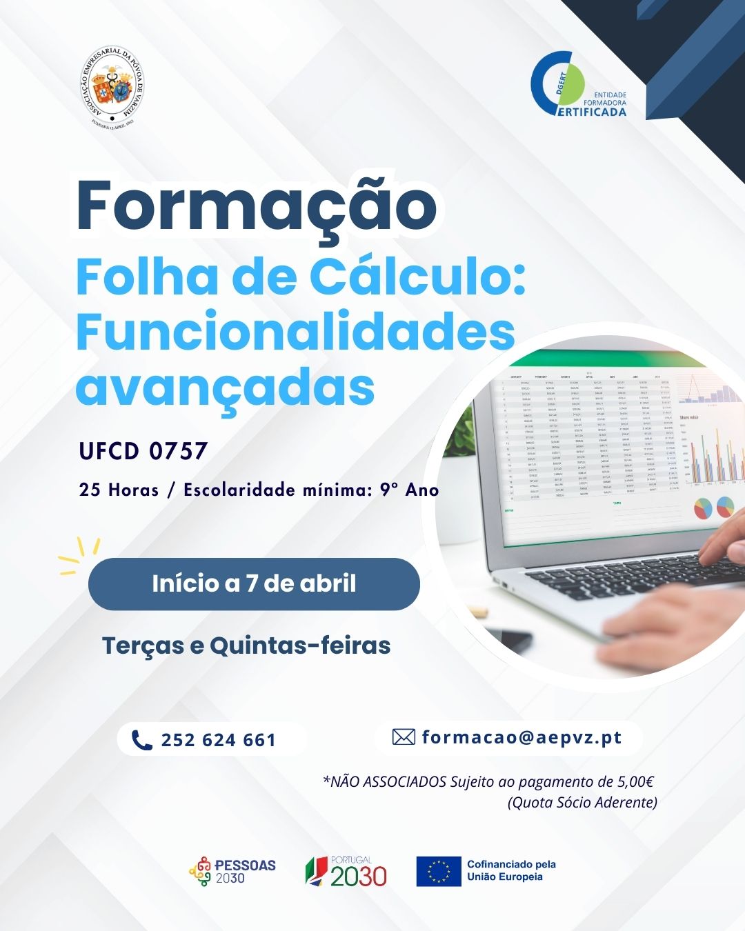 Folha de Cálculo: Funcionalidades avançadas