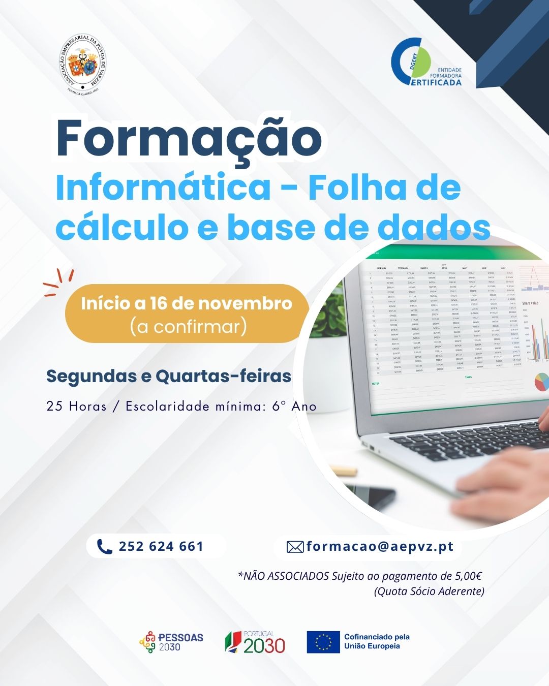 Informática - Folha de cálculo e base de dados